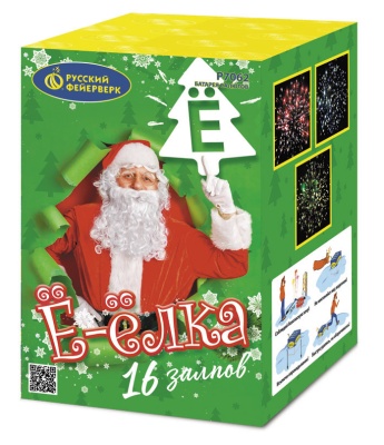 Ё-Ёлка Батарея салютов купить в Буе | buj.salutsklad.ru