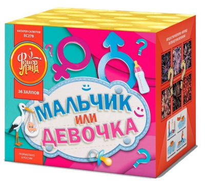 Мальчик или девочка М Фейерверк купить в Буе | buj.salutsklad.ru